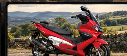 Gilera Nexus 500 automatic scooter available for Back to Biking experiences