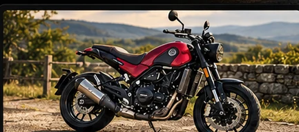 Benelli Leoncino motorcycle available for Back to Biking experiences